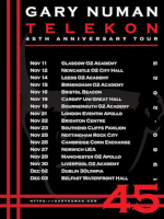 Click To Enlarge Gary Numan Telekon 45 Tour - 2025